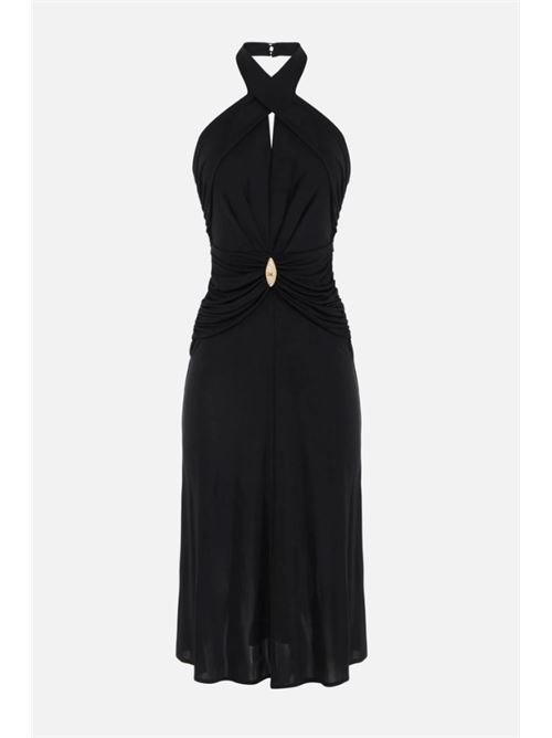 ABITO CON SCOLLO INCROCIATO ELISABETTA FRANCHI | AB71953E2110 NERO